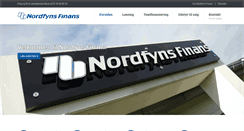 Desktop Screenshot of nordfynsfinans.dk