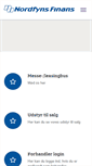 Mobile Screenshot of nordfynsfinans.dk